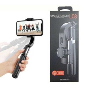 Gimbal with selfie stick and tripod